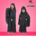 Baby Khimar / Kheemar Borka Adjusted Niqab Hijab With Skirt Full Set For, Baby, teenage & 4-20 years any Girl (Dubai Cherry Cloth). 