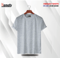 Premium Quality Solid Cotton half Sleeve T Shirt For Men - T Shirt. 