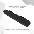 Speaker Wall Mount Bracket Soundbar Wall Mount Strong Load-Bearing Floating Holder Beam Gen1 Gen2 Sound Bar Easy to Use.