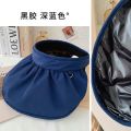 Sun Protection Sun Hat Female JapanUVSun Protection Hat Women's Summer UV Protection All-Match Big Brim Covering Face Visor Cap. 