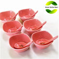 6 Pcs Soup bowl Set with 6 pcs spoon 3.5'' soup Bati make smarter your dining table. 