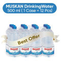 Muskan drinking water 500ml 1 case - 12 pcs. 