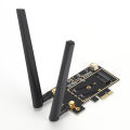 M.2 NGFF to PCI-E 1X Desktop WLAN Adapter Wireless WiFi Card for 8265 7265 HS.