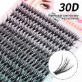 280 PCS Individual Lashes Cluster DIY Lash Clusters 10D 20D 30D 40D D Curl 9-16mm Cluster Lashes DIY Individual Eyelashes Lashes. 