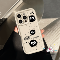 Cover For Redmi 12 13C 10C 9 12C 10A 9A 9T 9C NFC A1 A2 Redmi Note 8 10s 11 10 12 11s 9 Pro Max Poco M3 C55 X5 Mi 12 11 Lite NICE English Letter Three Black Coal Balls Case. 