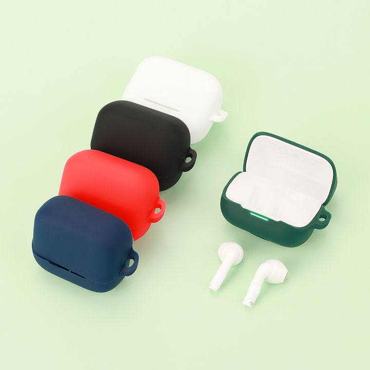 Anker Soundcore K20i Only Cover Premium Artificial Carrying Cover Shockproof Earbuds Protective Cover Box For Buds Soft Silicone Bluetooth Headphone Cover - Apple Airpods Pro