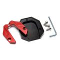 Motorcycle Bike Kickstand Pad Support Side Stand Extender Foot Side Stand Extension Foot Pad Support Plate Anti-Skid Enlarged Base Motorbike Accessories.