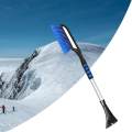 Ice Scraper 30" Car Windshield Snow Brush with Extendable foam material grip Windshield Scraper Detachable. 