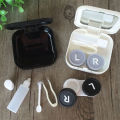 Contact Lens Travel Case Kid Set Storage Pocket Mirror Container Holder Box. 