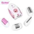 Kemei KM-2530 Rechargeable Epilator & Shaver 4 in 1 Beauty For Women.