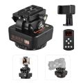 ZIFON YT-1000 2.4G Wireless Control Automatic Tripod Head 360 Degree Rotatable Motorized Panoramic Head-black. 