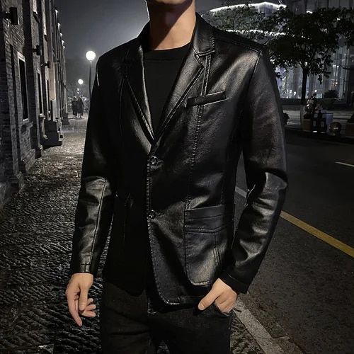 Spring%20New%20Black%20PU%20Suit%20Jacket%20Men's%20Fashion%20Slim%20Leather%20Jacket%20Business%20Casual%20Blazers%20Coat%20Red%20Blue%20Khaki%20-%20Image%207