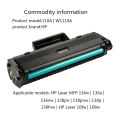HP 106a/107a Laser Toner Cartridge for HP printer 107, mfp135, mfp137 (With Chip).