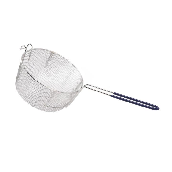 Fry Net, Long Handle Reusable 23cm Stainless Steel Fry Basket for Fish ...