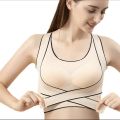 Imported Premium soft stretch comfortable push up sports bra Women-one piece. 