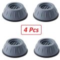 4Pcs Anti Vibration Feet Pads Washing Machine Rubber Mat Anti-Vibration Pad Dryer Non-Slip Universal Fixed Washing Machine Stand.