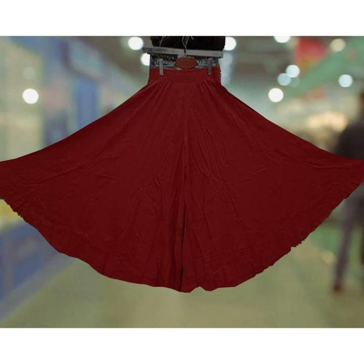 Skirt Palazzo For Women (China Linen Fabric)
