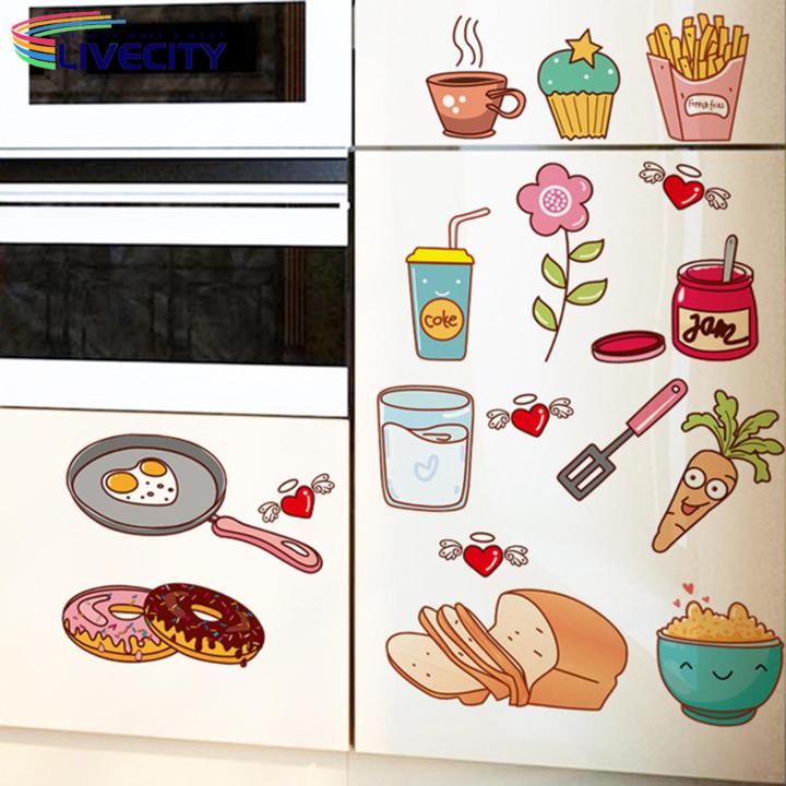 Cartoon%20Wall%20Sticker%20Self-adhesive%20Mini%20Handcraft%20Wall%20Stickers%20-%20Image%204