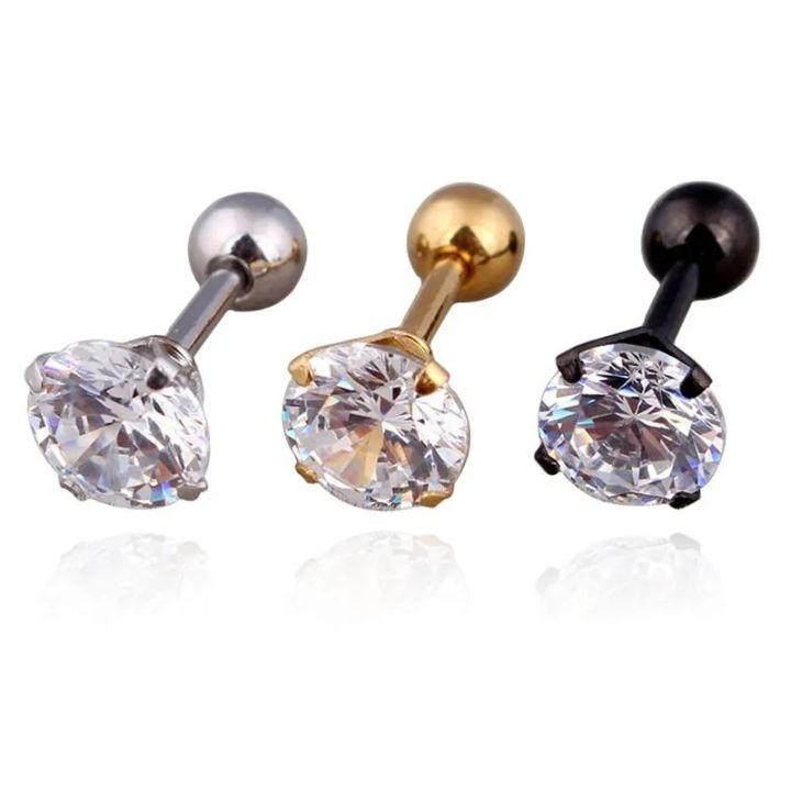 Men's Stud Earrings for Stylish Boys - 1 Pcs | Daraz.com.bd