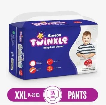 Savlon%20Twinkle%20Baby%20Pant%20Diaper%20XXL%2024/34%20Pieces%20-%20Image%202