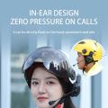 HOT-LX1 Motorcycle Summer Helmet Special Bluetooth Headset Portable CVC Smart Noise Cancelling Takeaway Headset.