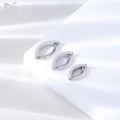 ZS 1 PC 14G Stainless Steel Clicker Belly Button Ring For Women Gold Color Reverse Curved Navel Barbell Body Jewelry 8/10/12MM. 
