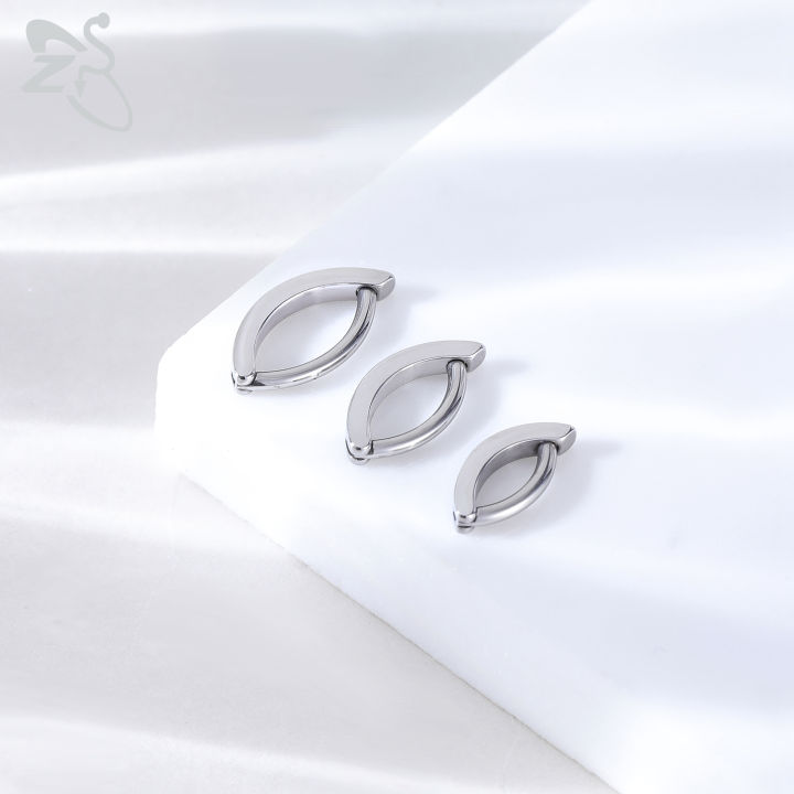 ZS%201%20PC%2014G%20Stainless%20Steel%20Clicker%20Belly%20Button%20Ring%20For%20Women%20Gold%20Color%20Reverse%20Curved%20Navel%20Barbell%20Body%20Jewelry%208/10/12MM%20-%20Image%203