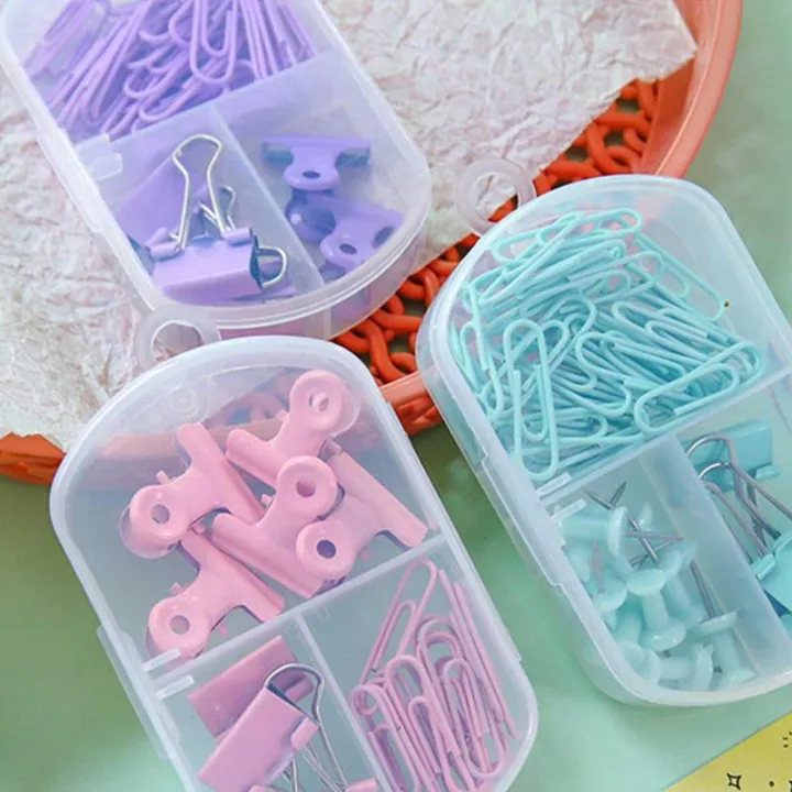 45Pcs/lot%20Color%20Binder%20Clips%20Set%20Mint%20Green%20Pink%20Purple%20Multi%20Paper%20Clips%20Kawaii%20Stationery%20Office%20Accessories%20School%20Supplies%20-%20Image%206