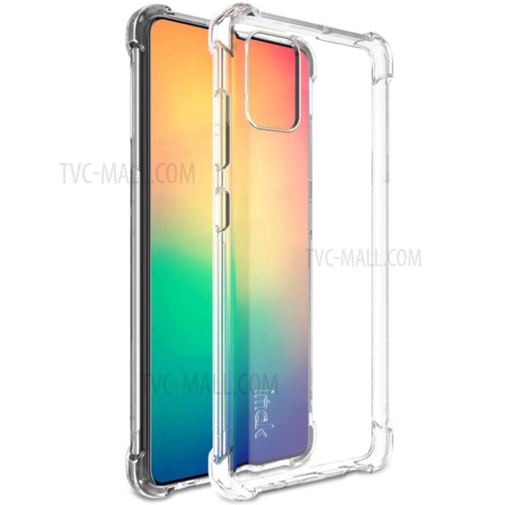 For Samsung Galaxy A51 Transparent 6D Crystal silicone Bumper
