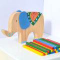 Educational toys balance beam balance camel balance large pile stack high stack parent-child toys building blocks factory wholesale.