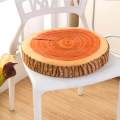 3D Digital Stuffed Cushion Vegetable Fruit Pattern Print Foam Seat Cushion Round Sponge Floor Office Chair Back Cushion Chair Seat Pad Sofa Throw Pillow. 