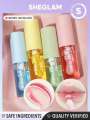 Sheglam Jelly Wow Hydrating Lip Oil Moisturizing Plumping Lip Gloss 5pcs Set. 