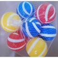 Plastic ball 10 PCS Multicolor for kids Entertainment - Baby Toys. 