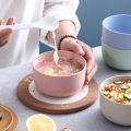 1/5Pcs Wheat Straw Bowl Fruit Vegetable Dessert Rice Bowl Safe Household Tableware Kitchen Dining. 