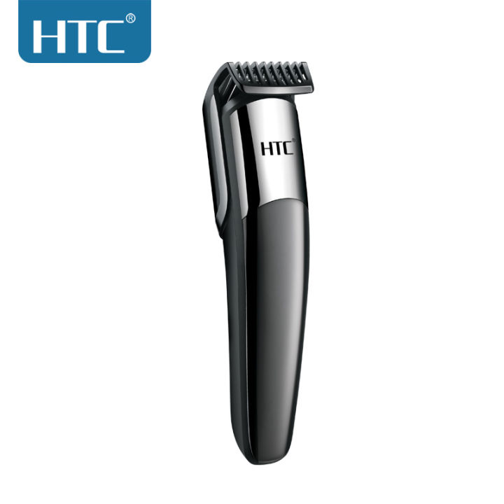 HTC AT-525 Professional Hair Clipper with 4 Length Settings, Hair Trimmer self-Sharpening Steel Blades, Easily use, , Black