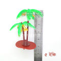 Aquarium Decoration Plant  Coconut Tree Aquarium Artificial Plastic Plant (5 inches). 