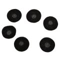 100 Pcs Black Sponge Earbud Headphone Cap Ear Pads Cover Replacement. 