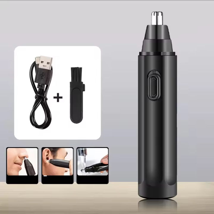 Electric Man and Woman Nose Hair USB Rechargeable Trimmer Ear Nose Neck Eyebrow Trimmer