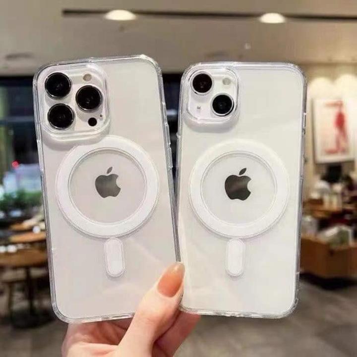 Magsafe%20Magnetic%20Wireless%20Charging%20Case%20Clear%20Transparent%20Shockproof%20Back%20Cover%20Back%20Cover%20For%20iPhone%20All%20Series%20available%20-%20Image%202