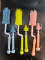 Silicone Feeder Bottole & Nipple Cleaning Brush [Without box]-1set. 