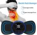 Portable Electric Pain Relax_Neck Body_Massager With USB Charging Cable -1pcs. 