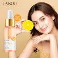 LAIKOU Natural Vitamin C Serum Brighten Face Skin Care Fade Dark Spots Freckle Anti-Aging Whitening Serum Skin Care Essence -17ml.