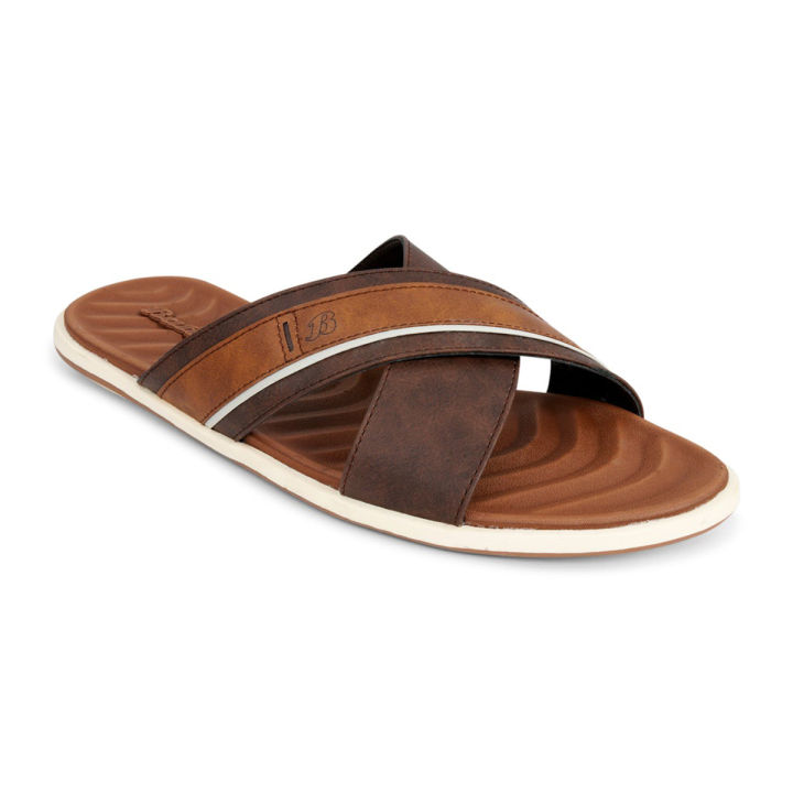 Bata%20Leather%20Sandal%20for%20Men%20Casual%20Slip-On%20Sandals%20Breathable%20Comfortable%20Footwear%20Men's%20Sandals%20-%20Image%203