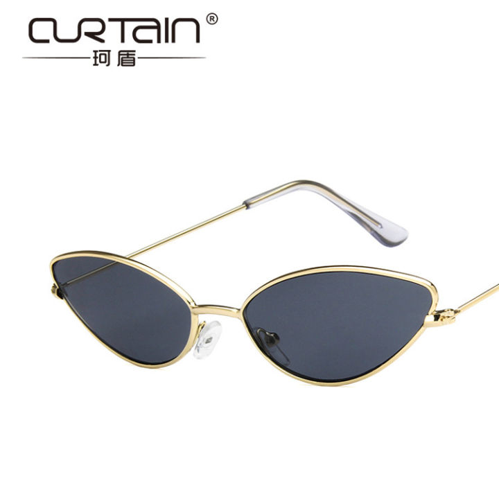 Korean%20style%20small%20frame%20sunglasses%20fashion%20ocean%20piece%20sunglasses%20all-match%20metal%20sunglasses%20-%20Image%205