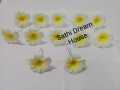 Artificial flower hair clips-6pis.