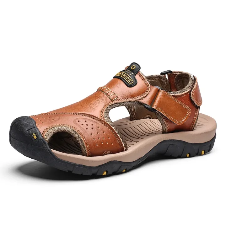 Brand%20New%20Summer%20%20Leather%20Outdoor%20Men's%20Shoes%20Men%20Sandals%20For%20Male%20Casual%20Shoes%20Men%20Beach%20Sandals%20Fashion%20Sneakers%2038-46%20-%20Image%202