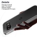 GOOGLE PIXEL 9A Flexible Clear Transparent Soft TPU Back Case Cover.