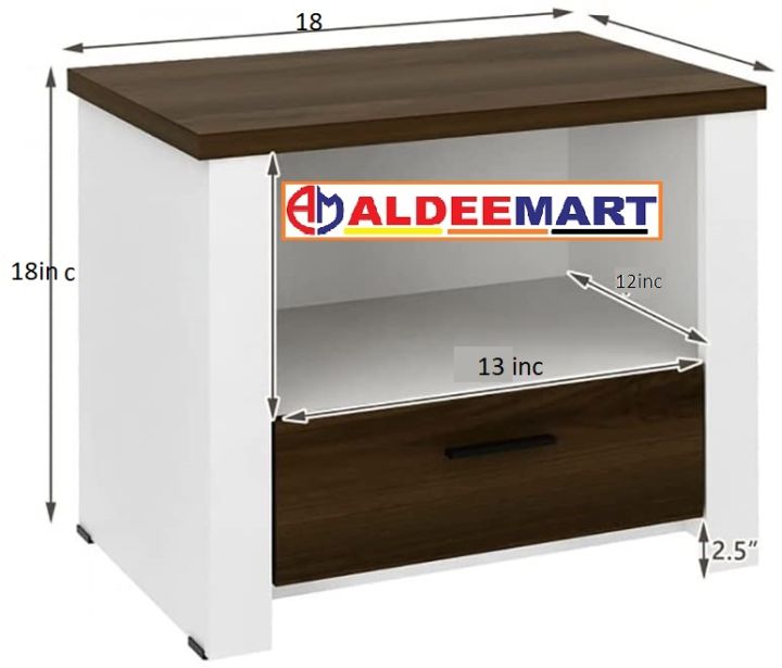 White%20Bedside%20Table%20Drawer%20Bedside%20Table%201%20Drawer%20Bedside%20Table%20Metal%20Runners%20-%20Image%205