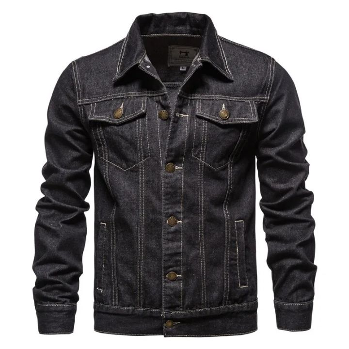 2023%20New%20Spring%20Autumn%20Simple%20New%20Men%20Denim%20Jackets%20Casual%20Fashion%20Slim%20Fits%20Jean%20Denim%20Jacket%20Patchwork%20Zipper%20Mens%20Clothing%20-%20Image%203