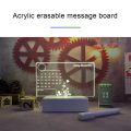 Note Board Creative Led Night Light USB Message Board Holiday Light With Pen Gift For Children Girlfriend Decoration Night Lamp.